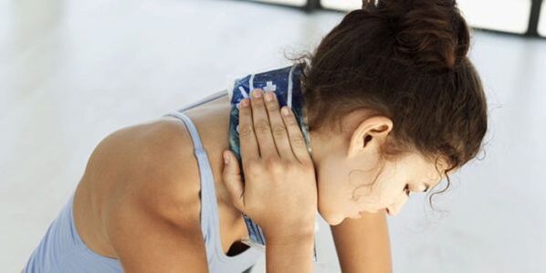 Comprimido usado para tratar a osteocondrose cervical